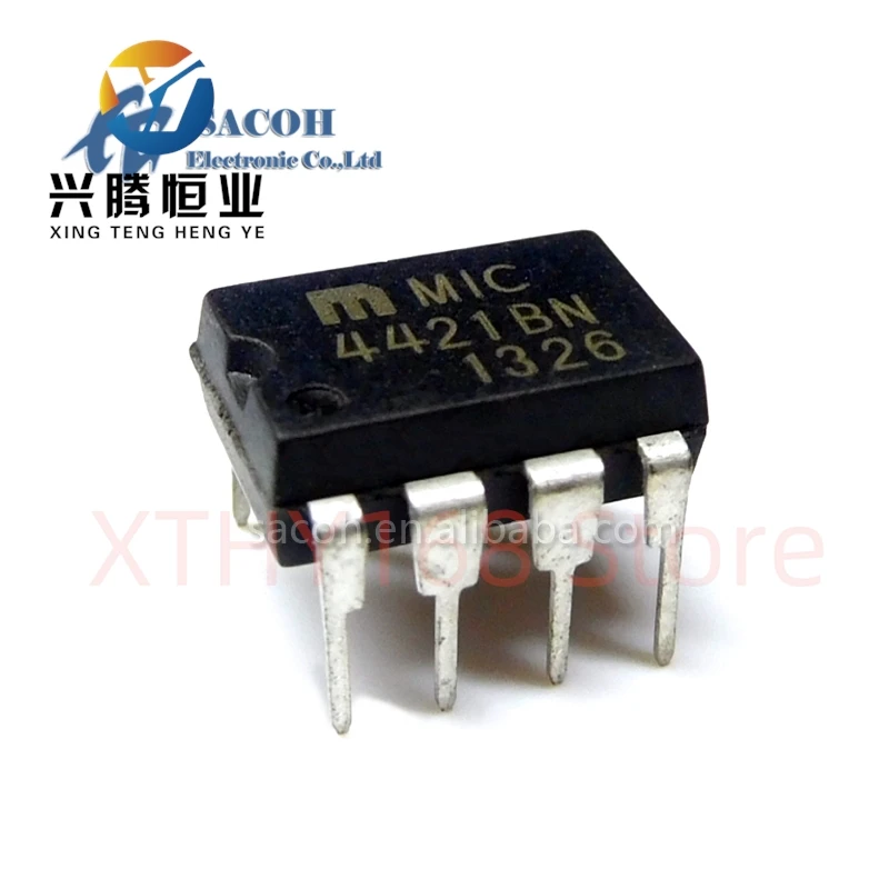 5PCS/lot New OriginaI MIC4421BN 4421BN or MIC4421CN 4421CN MIC4421 DIP-8 9A-Peak Low-Side MOSFET Drive New Original IC