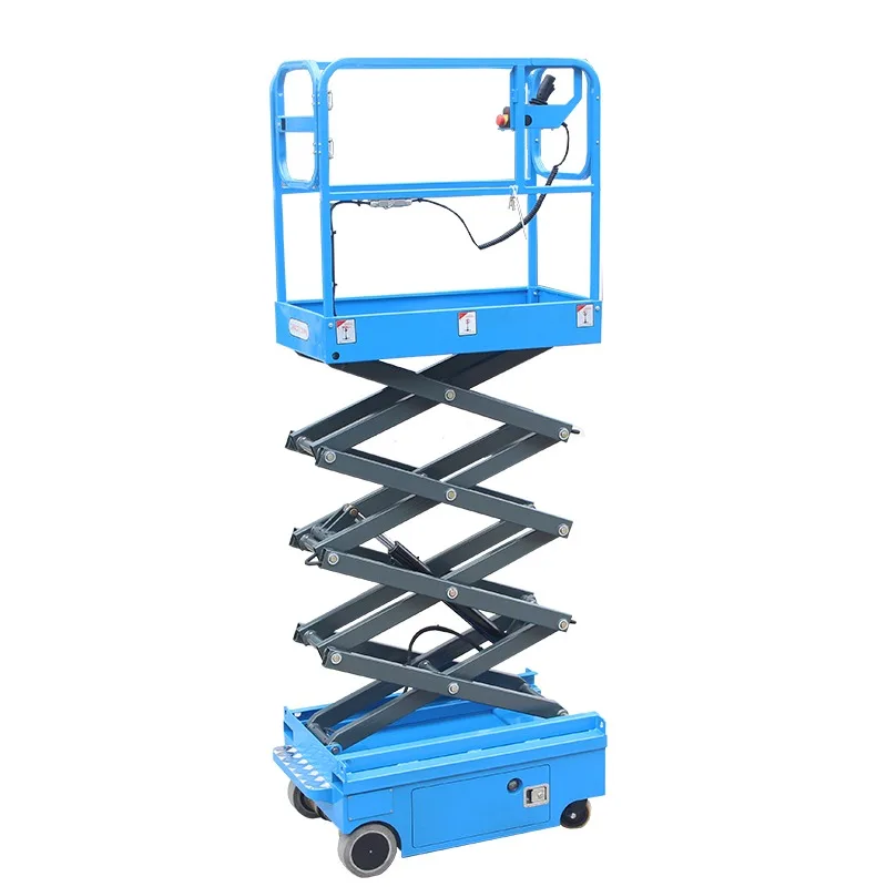 20Ft 30ft 40ft Mini Small All Electric Hydraulic Scissor Lift Self-propelled, CE Certified