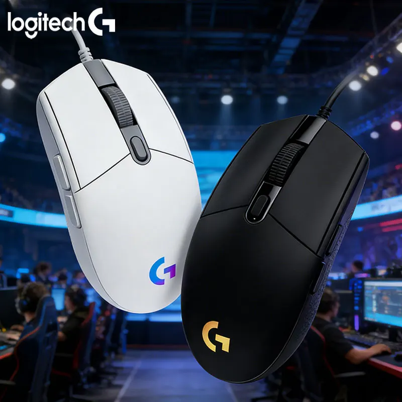 

Легкая игровая мышь Logitech G102, ощущение для киберспорта, подходит как для игр, так и для офисной работы на настольных ПК и ноутбуках