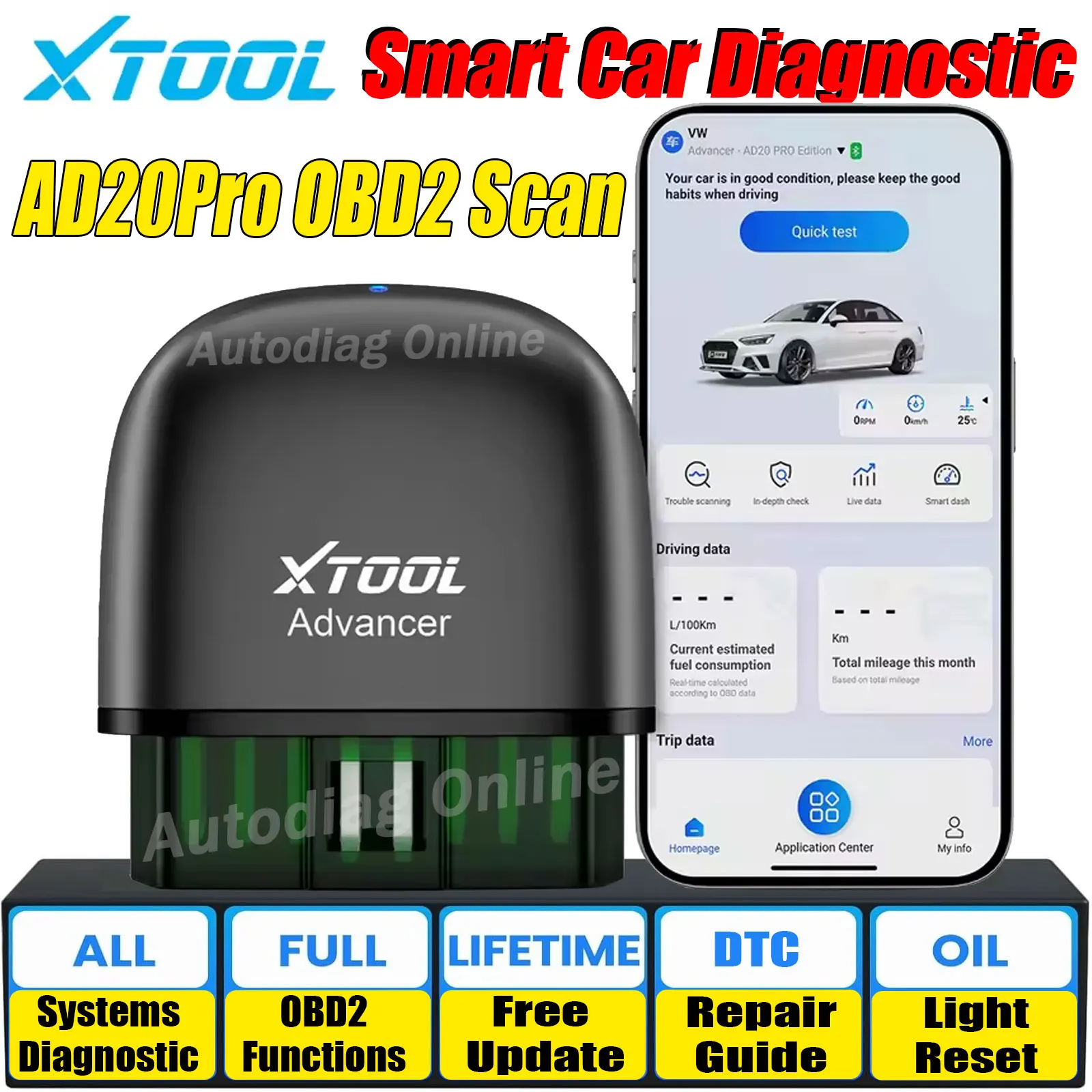 Xtool AD20PRO OBD2 …