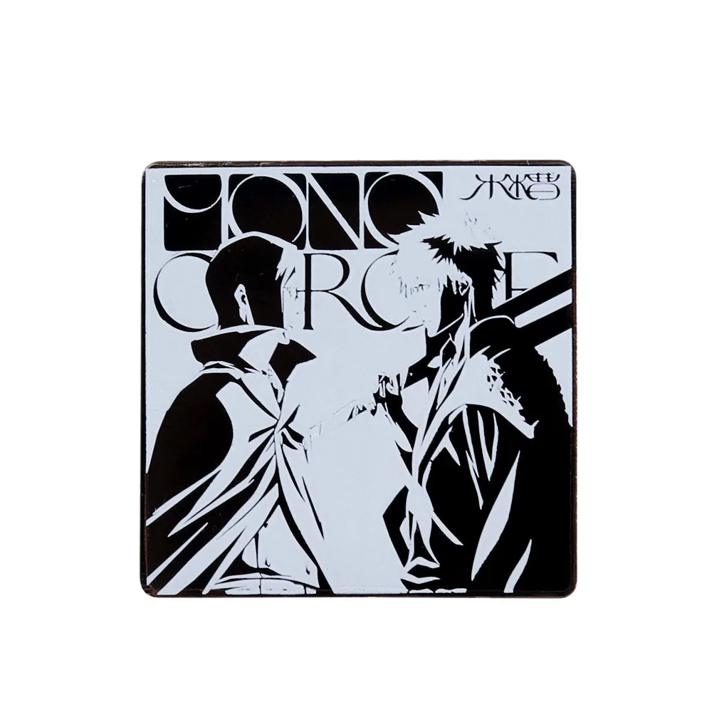 أنيمي بليتش ألف عام حرب الدم كوروساكي إيتشيغو تأثيري حلي شارة دبوس اكسسوارات ظهره قلادة دعامة معدنية بروش