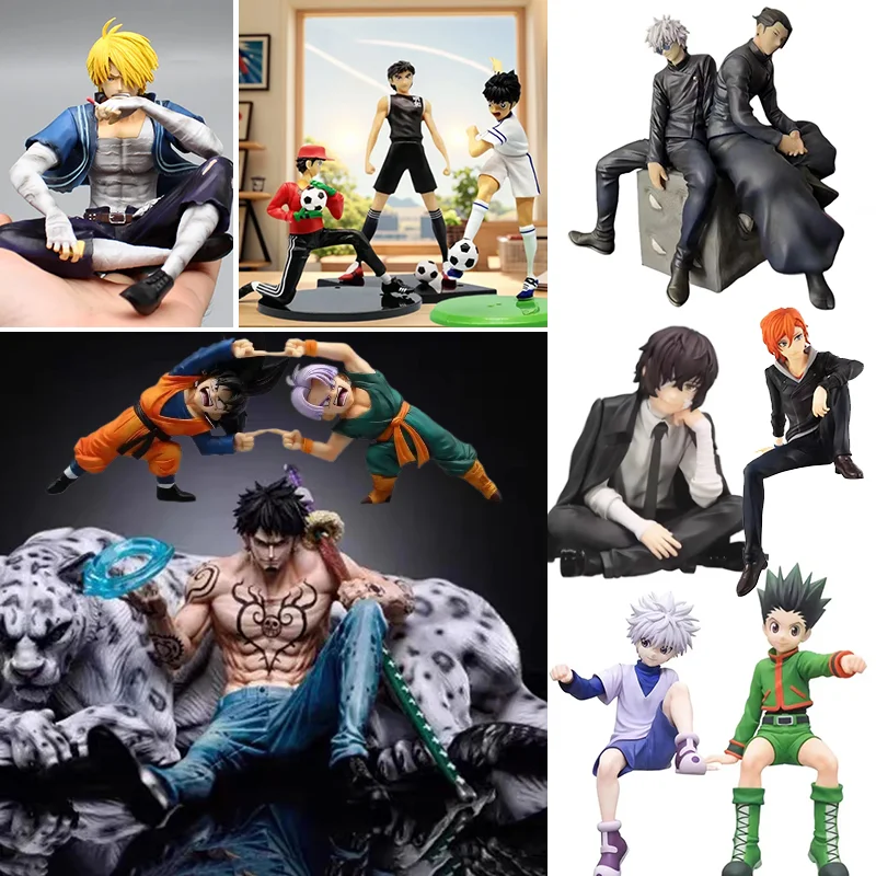 

Trafalgar Law One Piece Figures BT Bear Monster Trafalgar D. Water Law Action Figures PVC Anime Jujutsu Kaisen Model Toys Gifts