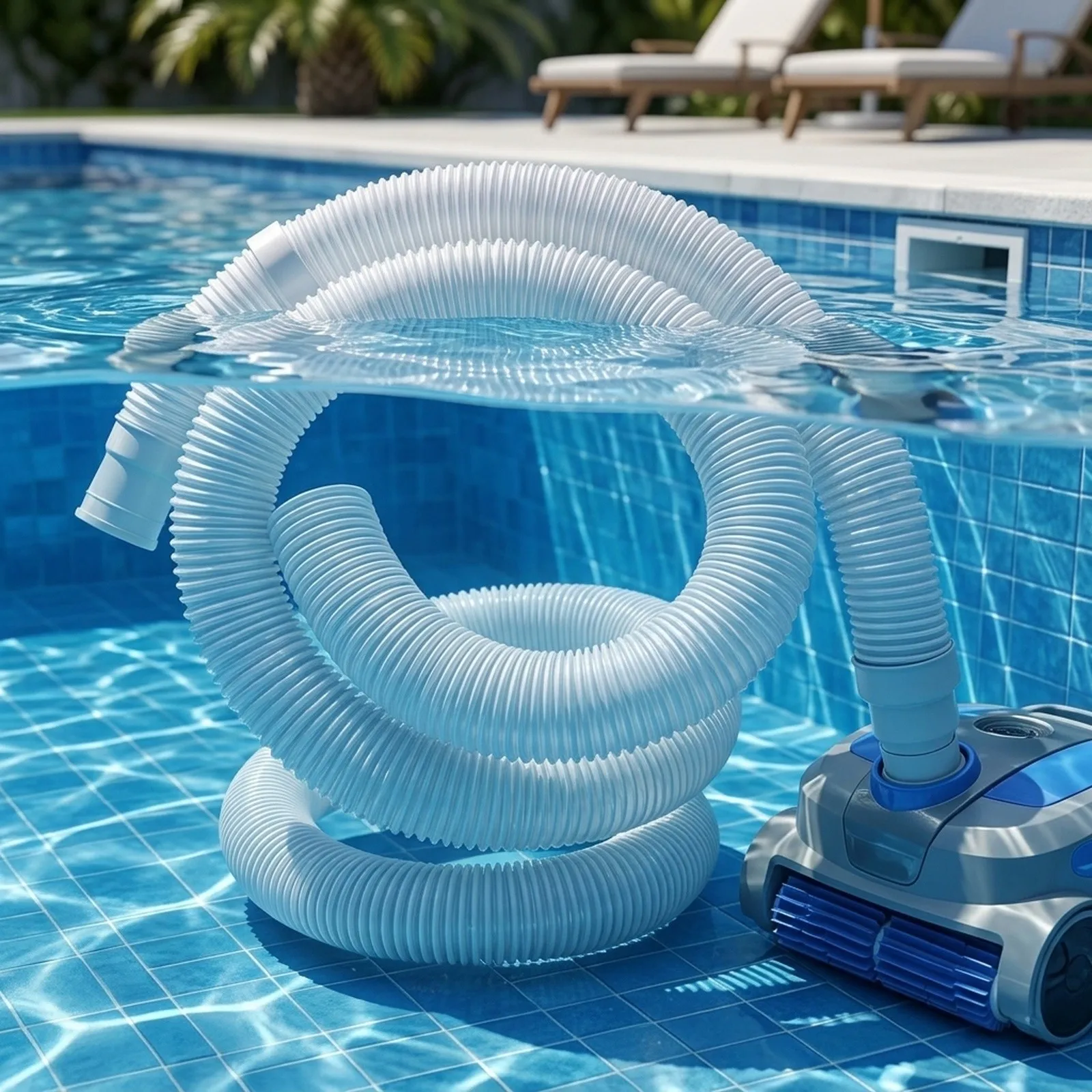 6Ft Feed Hose New Pool Cleaner 360 Replacement For Polaris 9-100-3102 Outdoor Swimming Pool Equipment Accessories