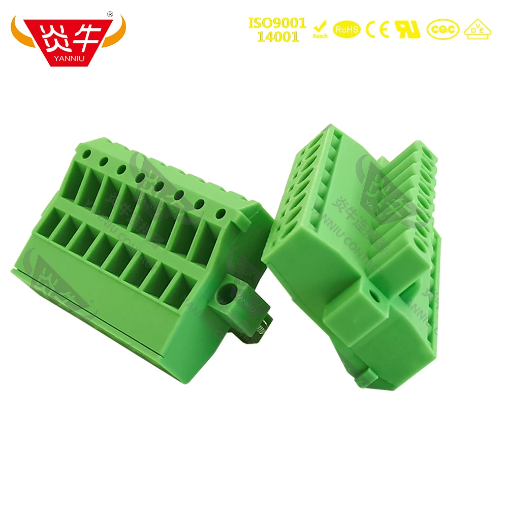 

10Pcs KF2EDGKHM 5.08 2P ~ 12P PCB CONNECTOR PLUG-IN TERMINAL BlOCK 2EDGKHM 5.08mm 2PIN ~ 12PIN TMSTBP 2,5 STF PHOENIX CONTACT