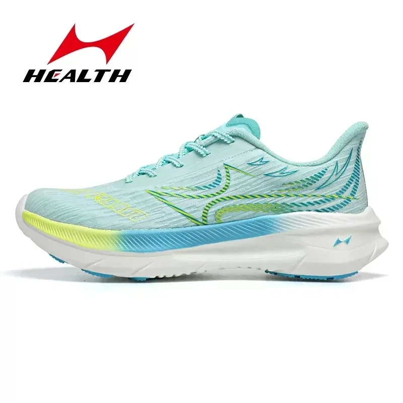 

Health Light Wing Carbon Plate Platform Running Shoes Men's Shock Absorption Sport Shoes Women Professional Marathon Race Shoes