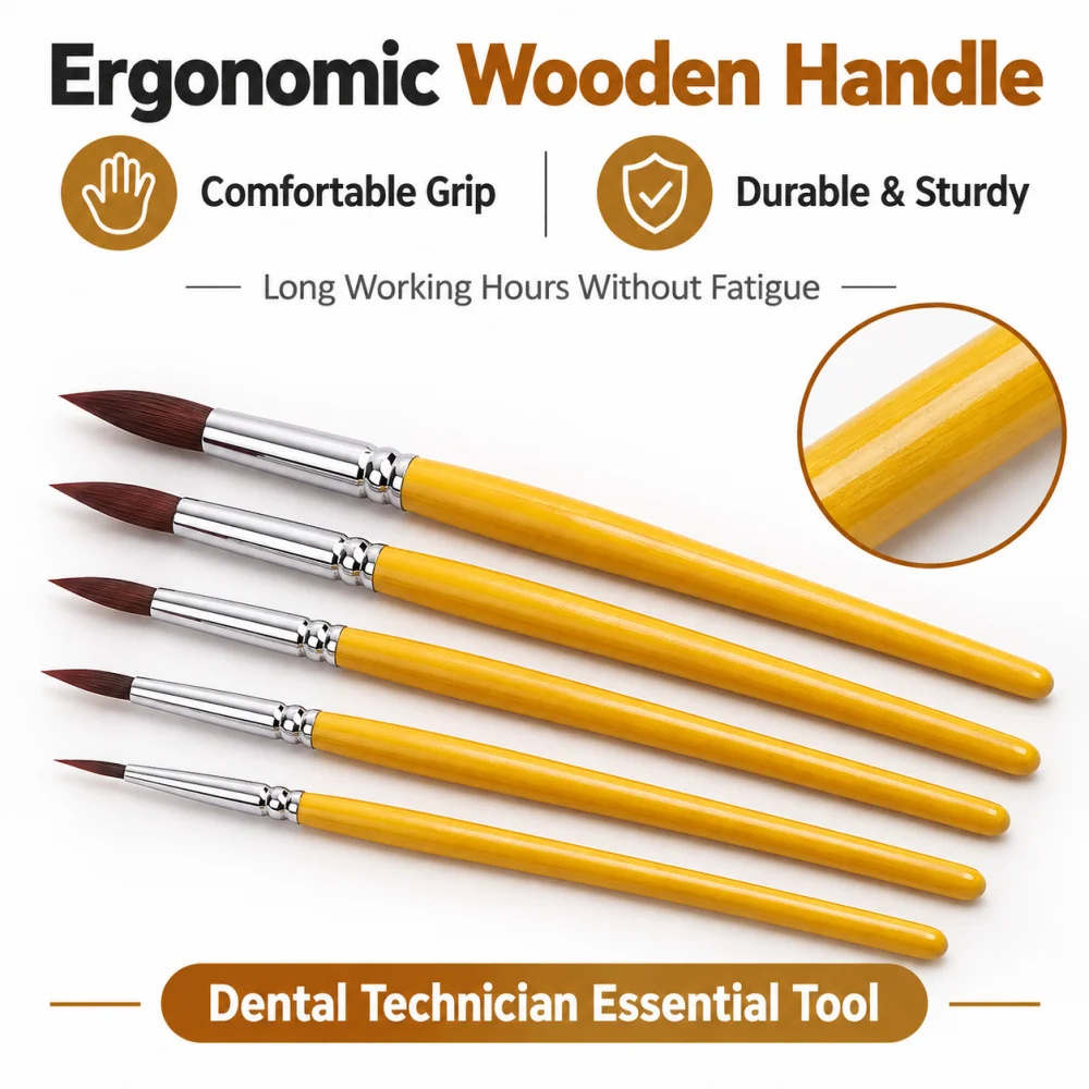 10-50 adetlik diş laboratuvarı - Wood Stain Brush incelemesi ve fiyatı