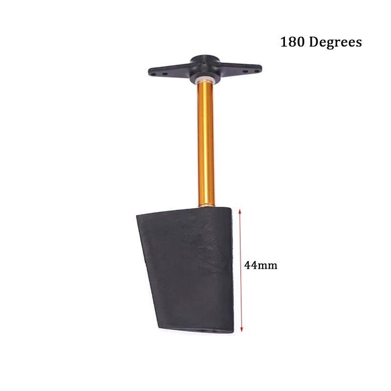 Hochwertiges Nylon-Lenkruder, Kunststoffruder für RC-Boote, Höhe 28 mm/36 mm/44 mm/52 mm, 90 Grad oder 180 Grad oder Einzelarm