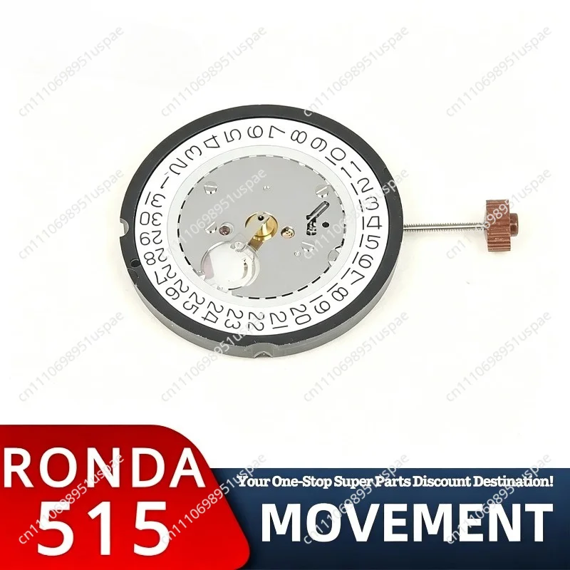 For Brand New & Original Swiss Ronda 515 Movement Quartz Electronic Movement Watch Accessories