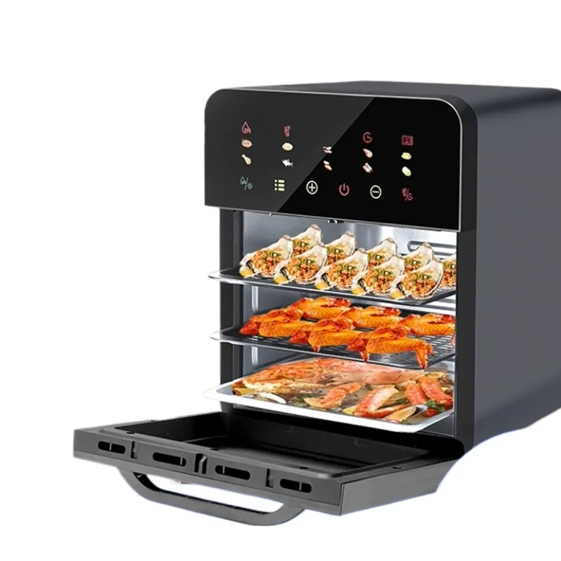 2026 new air fryer large-capacity microwave oven oven steamer three-in-one household electric fryer all-in-one machine