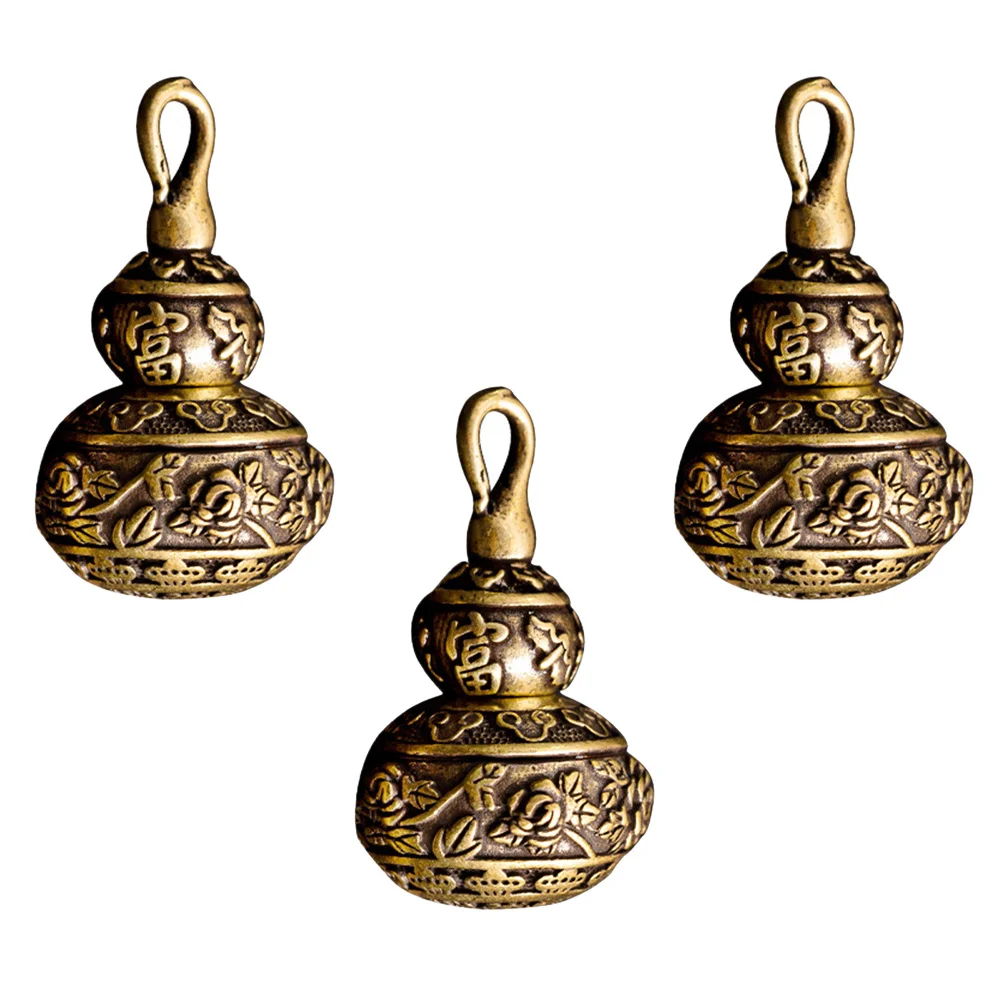 3 uds llavero de calabaza dijes colgante Vintage para adorno de calabaza Diy joyería colgante de coche adorno artesanal regalo