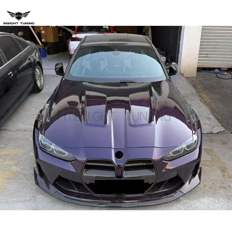 Design New Dry Carbon Fiber Clip-on Hood Accessories