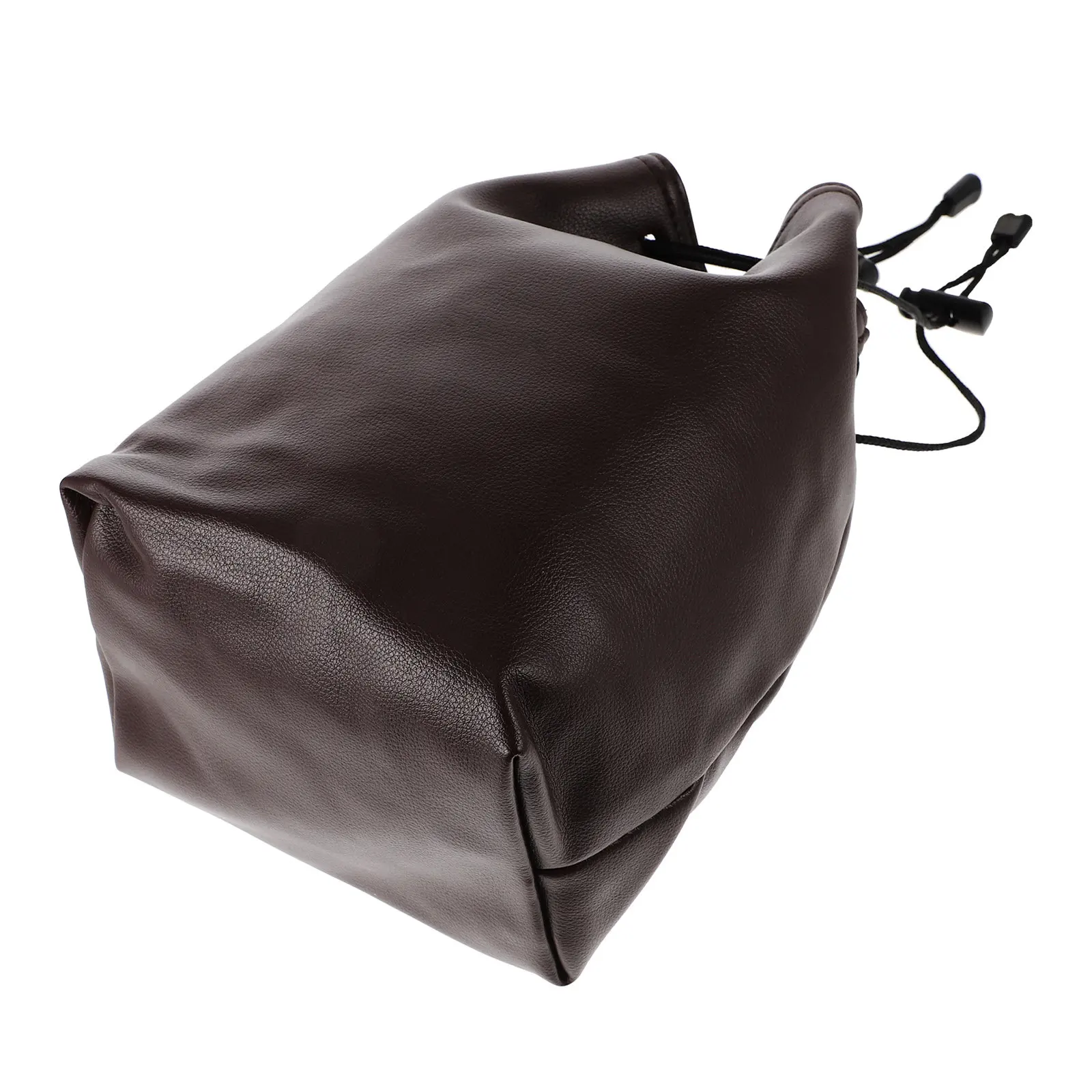 Premium Camera Storage Bag Protective Drawstring Liner Pack for Dslr Mirrorless Lenses Accessories Compact Travel Case Brown L
