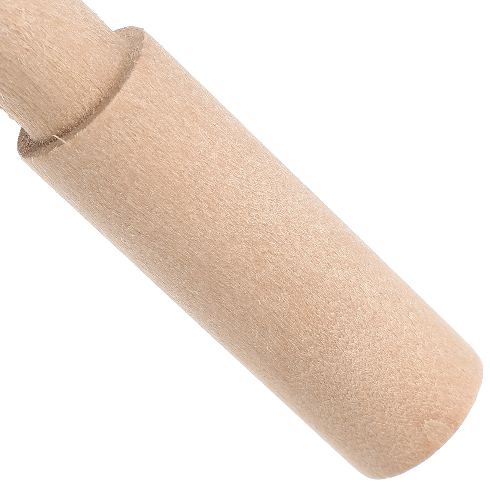 

3 Pcs Wooden Wool Felt Smooth Light Portable Gong Rod Mallet Singing Bowl Accessory for Yoga Spiritual Practice