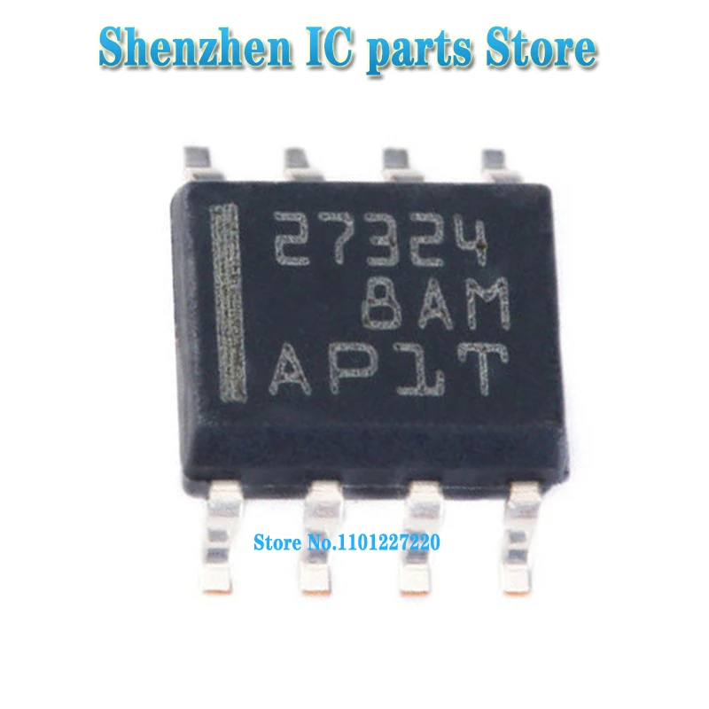 10pcs/lot  UCC27324DR SOP8 UCC27324 27324 SOP-8 In Stock