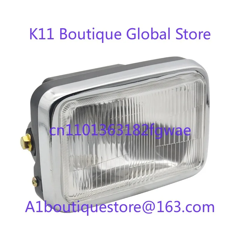 Motorcycle Accessories Knife GS125 Ultra Bright Headlight Assembly Suitable for Suzuki King Bulb Square Headlights