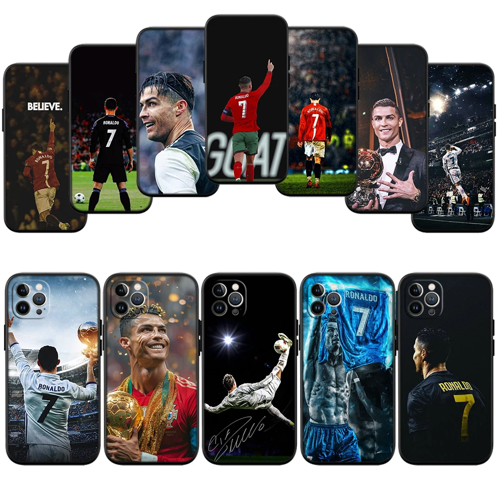 FR10 C-Cr7 Phone Case for Samsung Galaxy S20 S21 S22 Ultra FE Plus A21S A22 A24 A25 A26 A30 A30S A31