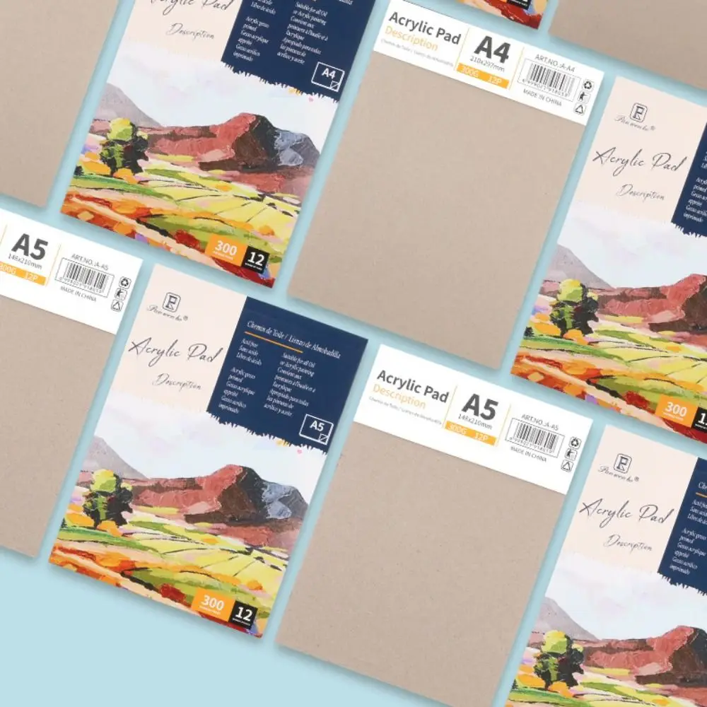 

A3/A4/A5 Coil Sketchbook Spiral Bound Eco-Friendly Thick Drawing Paper 24 Sheets Acid Free Artist Sketch Pad Students