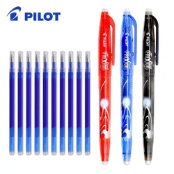 Pilot Erasable Gel Pen Magic Blue Black Red Ink 0.5mm Erasable Refill Rods Japanese Stationery Office School Writing Supplies