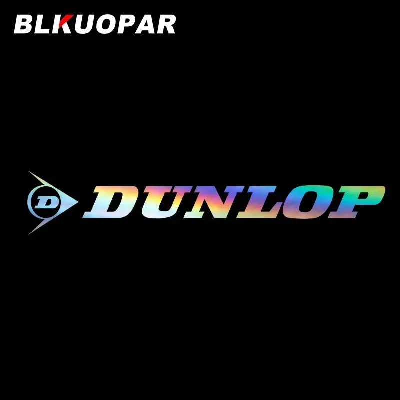 BLKUOPAR for DUNLOP Car Stickers Occlusion Scratch Waterproof Creative Decals Personality Die Cut Air Conditioner Protector