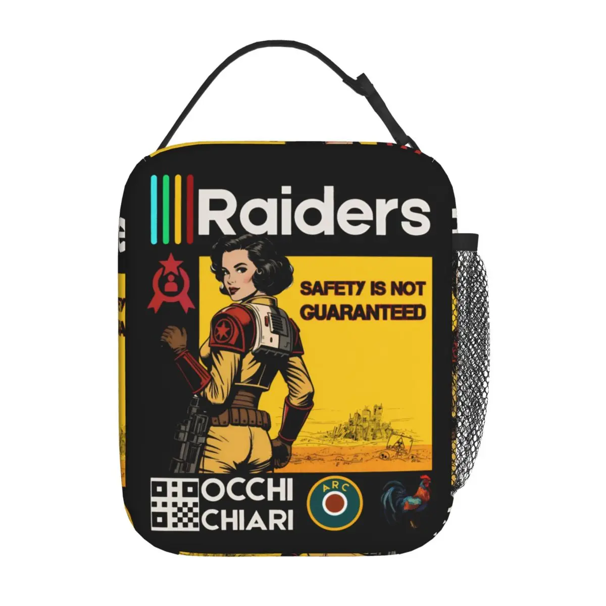 ARC Raiders Adventure Shoot Game Insulated Lunch Bags Cooler Bag Reusable Meal Container Leakproof Tote Lunch Box for Men Women