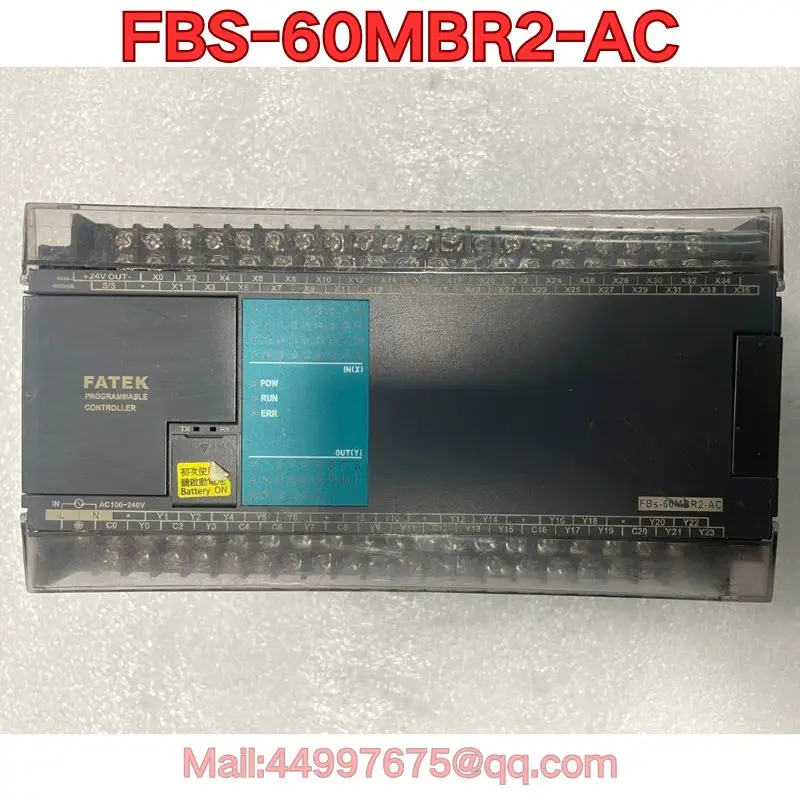 Second-hand FBS-60MBR2-AC PLC controller functional test is normal Latest prices for August 2026