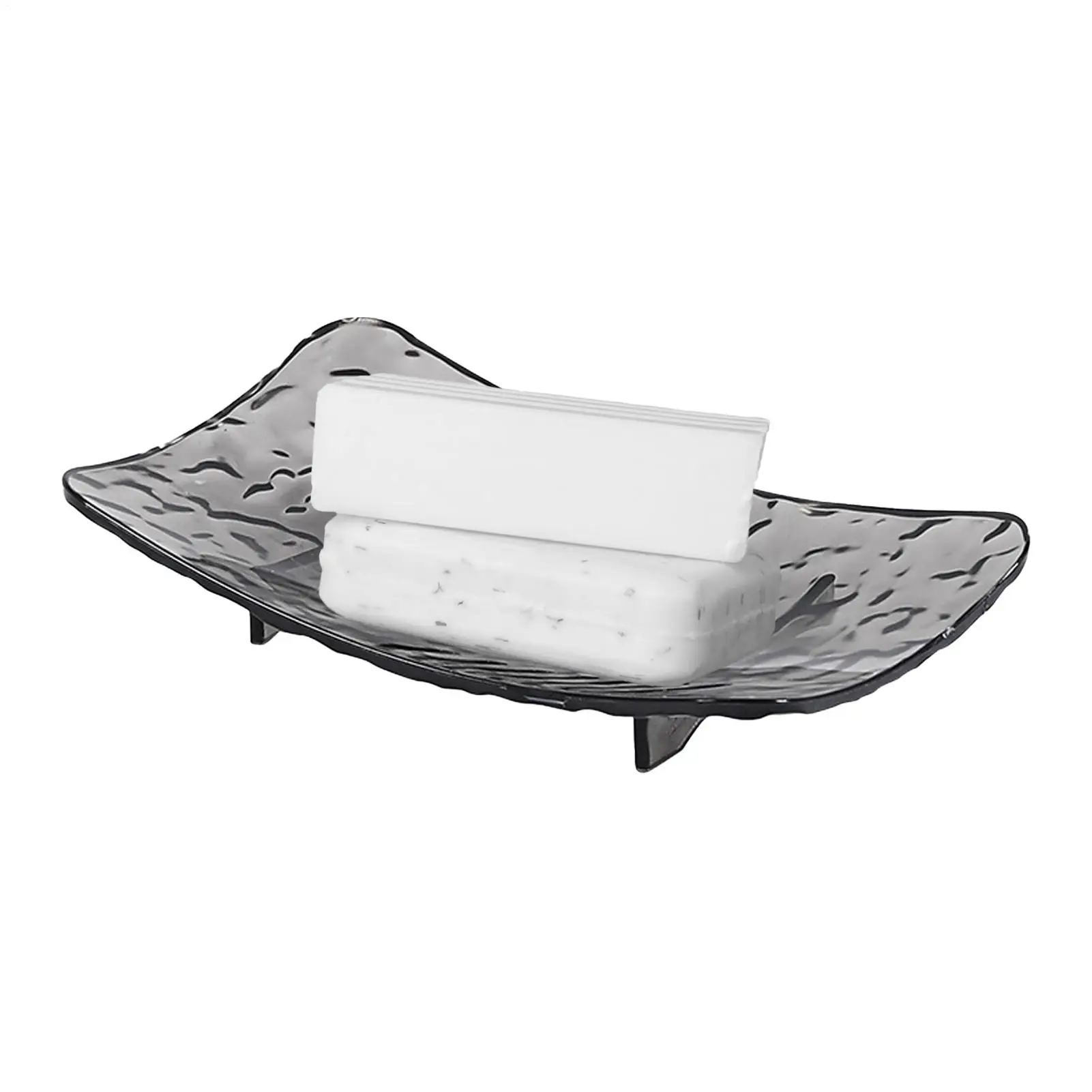 Bathroom Soap Dishes No-Drill Soap Holder Household Bathroom Drain Soap Tray Bathroom Accessories For Dormitory Countertop