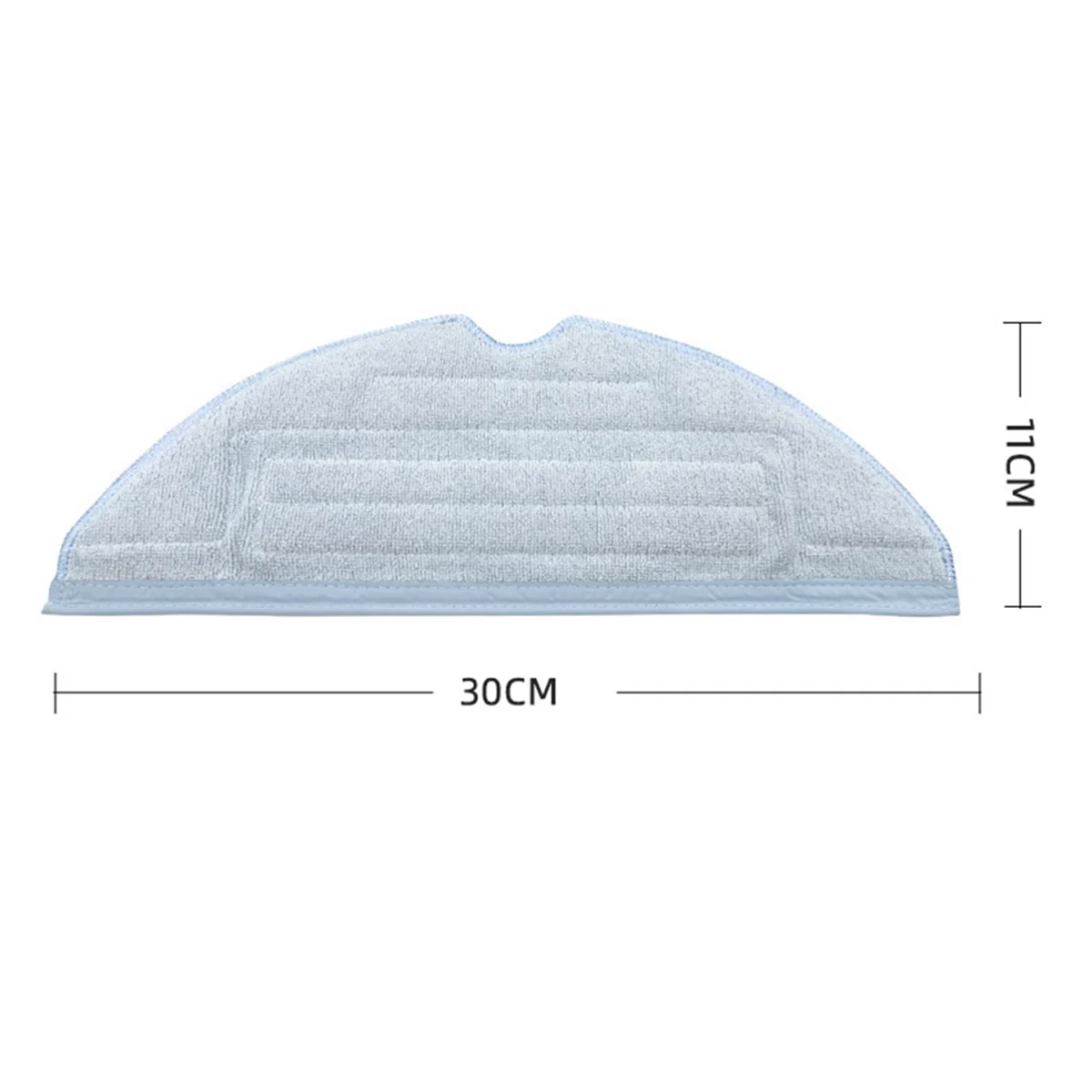 3x Washable and Reusable Mop Cloth Pads Replacement for Xiaomi Roborock S7 S7MaxV Ultra Vacuum Cleaner Soft Pad