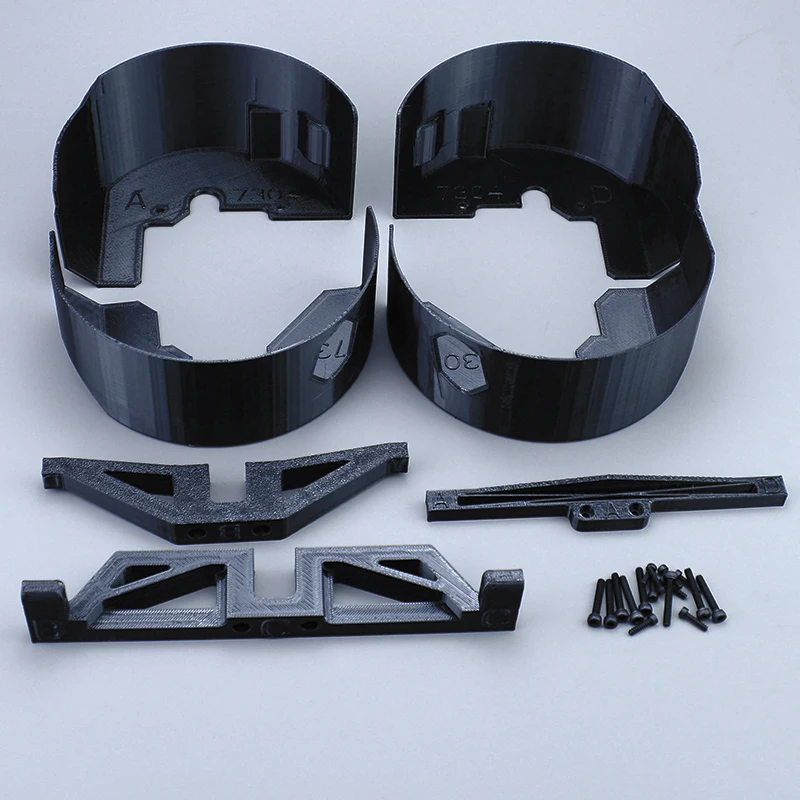 Arc de roue d'aile de garde-boue avant et arrière 1/7 MJXRC 7304, pour voitures et camion Hyper Go MJXRC 1/7 POLO RC 7304