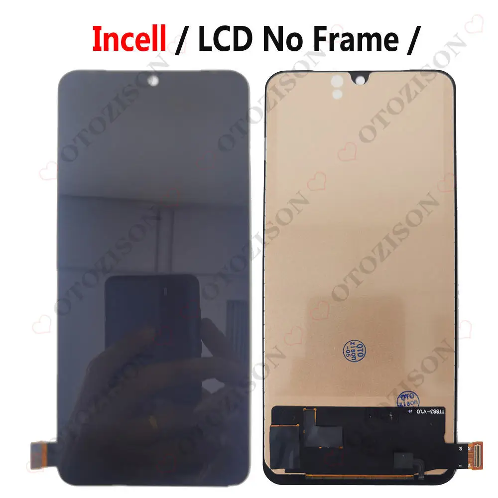 Super AMOLED Display For Vivo V21 5G LCD V2050 Screen Touch Panel Digitizer Sensor Assembly Replacement V21 5G LCD Parts Module