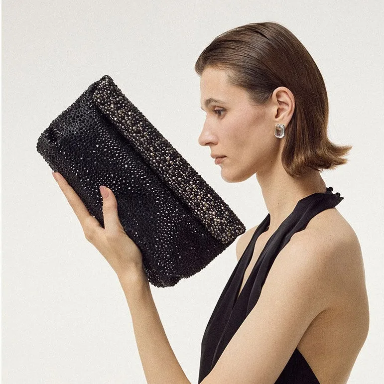 Glitter Diamonds Evening Bag Women Handbag Bling Shiny Square Bag Wedding Party Clutch Purse Female Shoulder Crossbody Bag