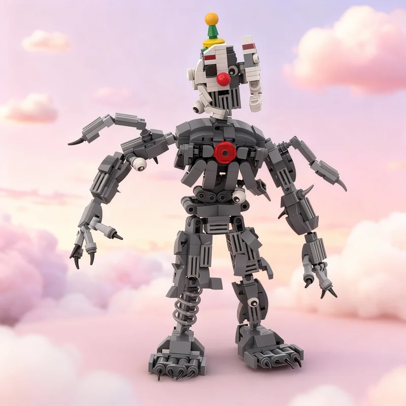 

Набор строительных блоков MOC Ennard Games, 596 деталей, для сборки моделей, рождественский подарок, развивающая игрушка, конструктор DIY, креативная идея для детей