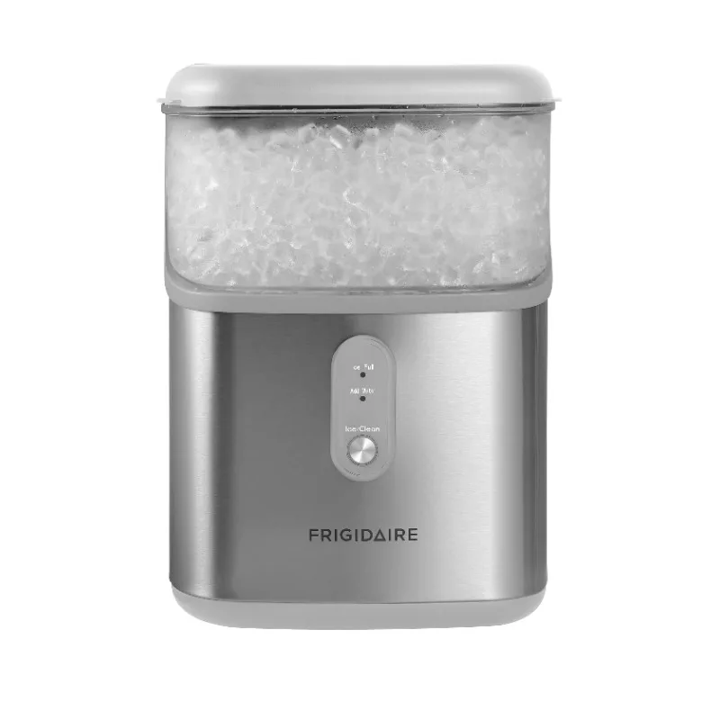 Frigidaire 33 lbs Capacity Nugget Ice Maker, Stainless Steel