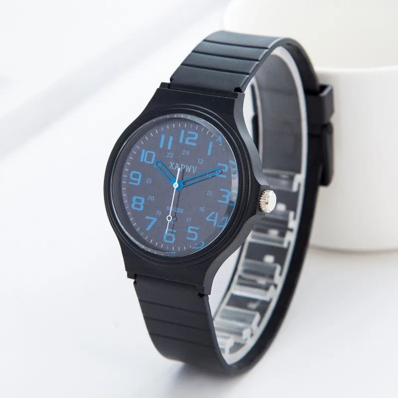 Creative Silicone Waterproof Watch Casual Men's Watch Middle School Student Children's Fashion Trend Quartz Watch