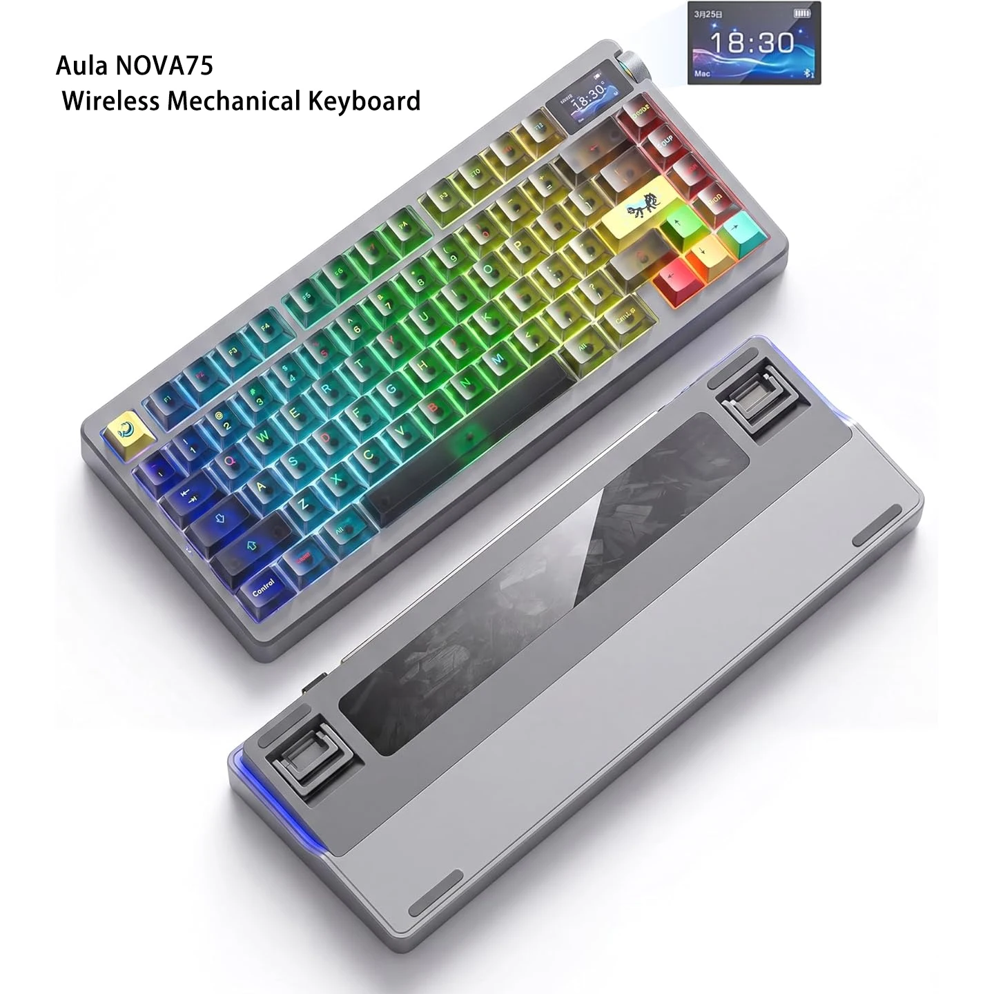 Aula NOVA75 75% Gasket Tri-Mode Keyboard 1.14