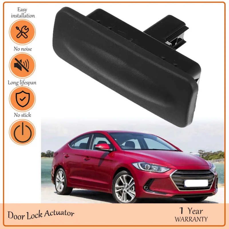 Trunk Tailgate Handle Release Switch Rear Door Latch Button Switch for Hyundai Elantra GT 2013-2017,oem 81260-A5000,81260A5000