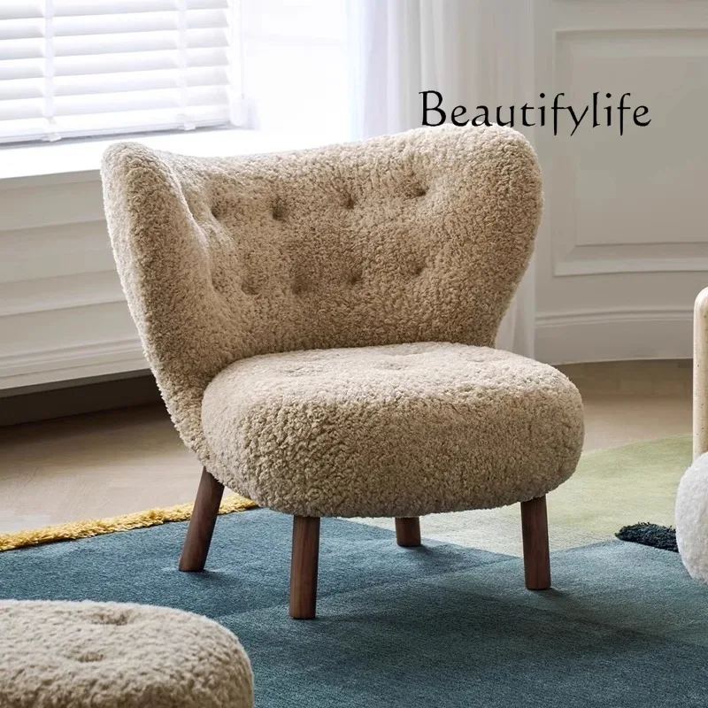 

Leisure chair household single sofa chair antique designer living room balcony bedroom comfortable