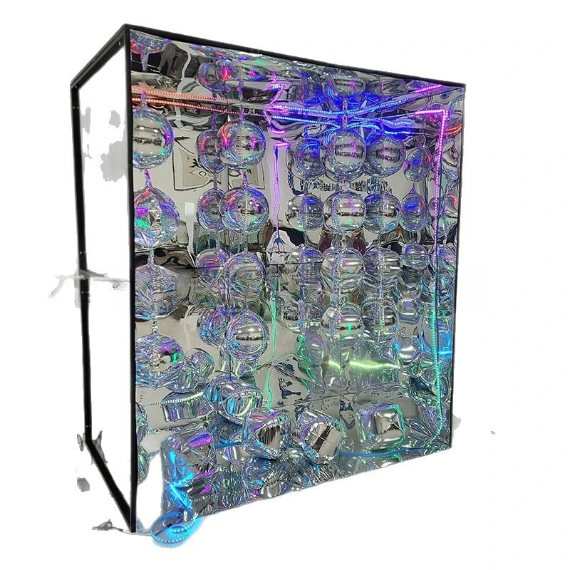 

Removable Genus Magazine Photography Booth: Neon Light Reflector Mirror Balloon Decoration, Wedding Party