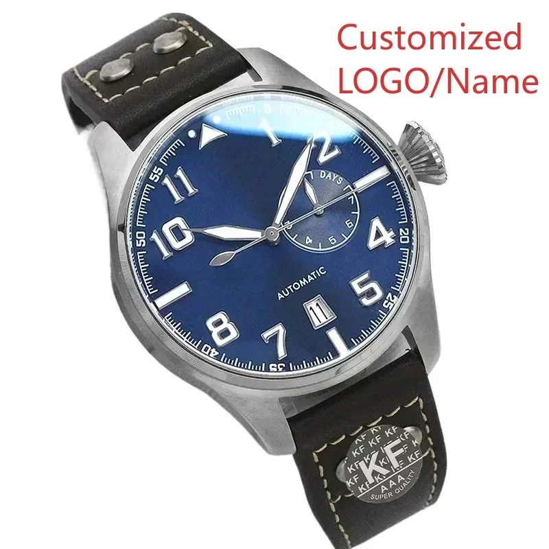 Orologio da uomo Big Pilots Le Petit Prince Sport Orologi in oro rosa Meccanico automatico Blu Nero Marrone Pelle Personalizzato