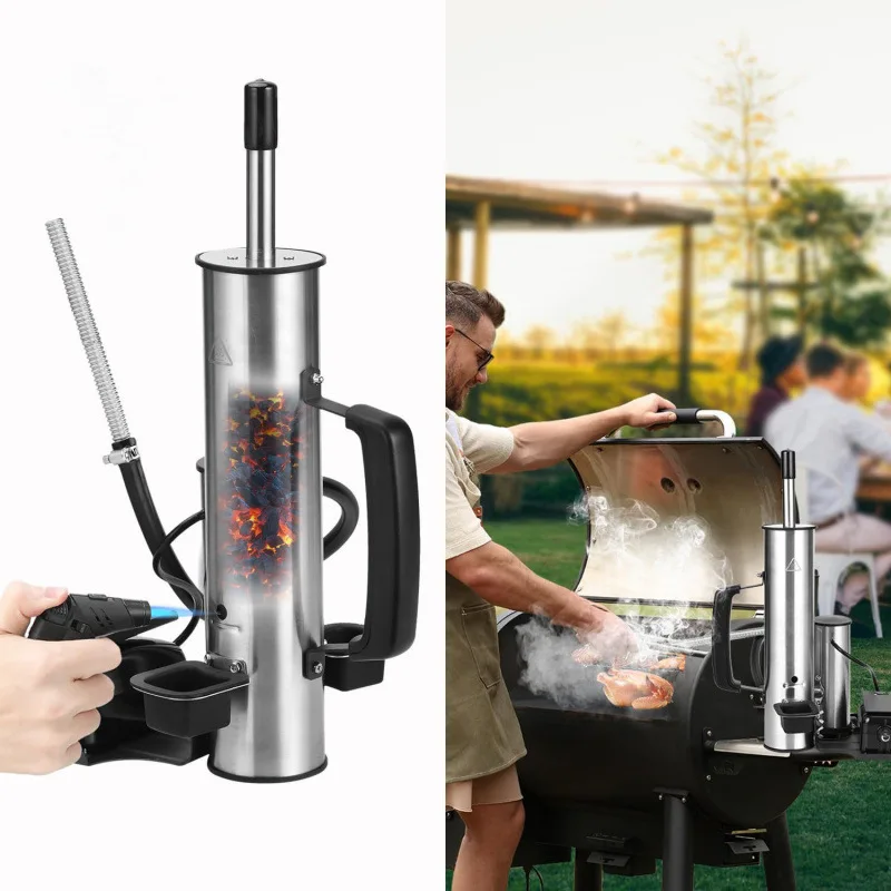 

Smoke generator with air pump - continuous injection of smoke