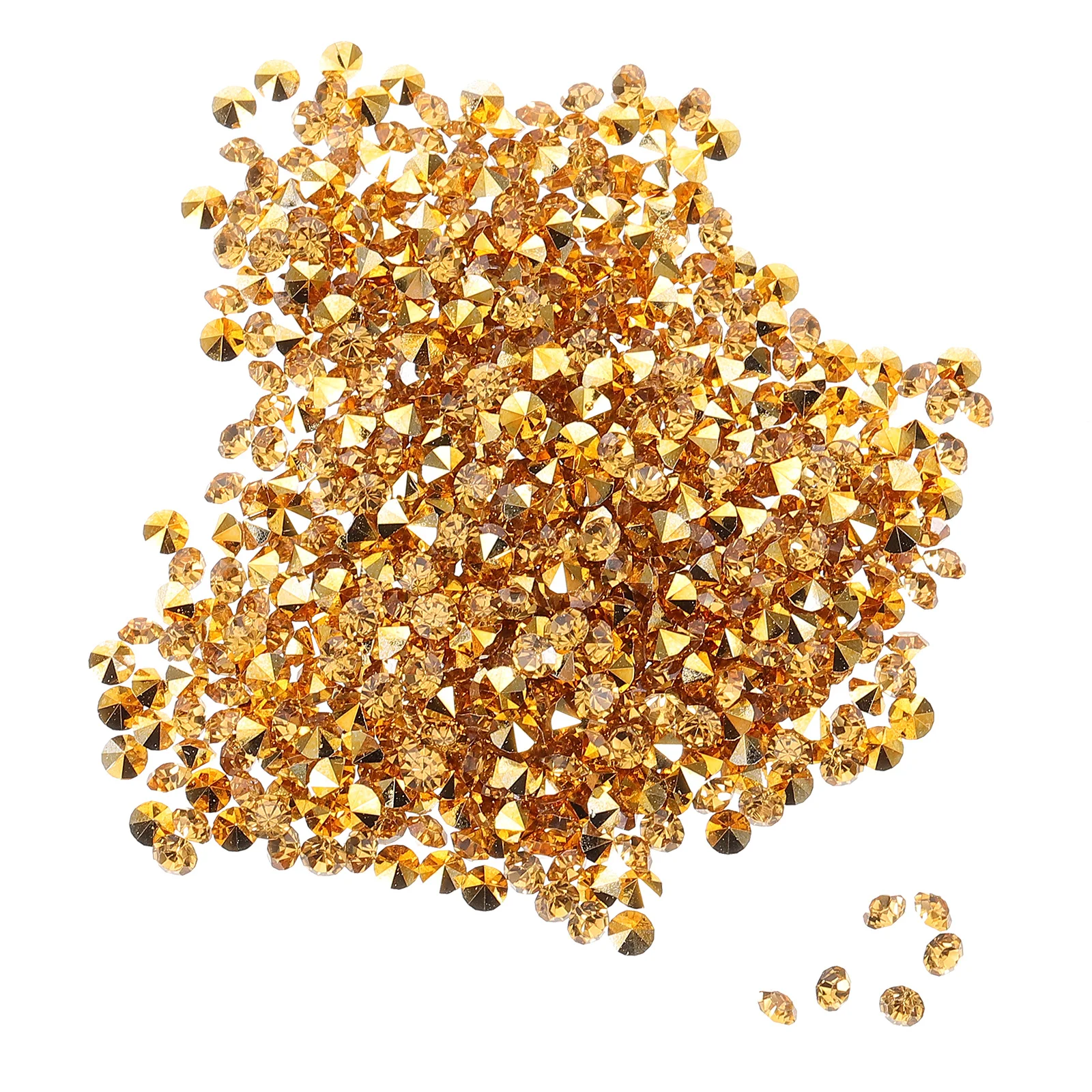 อะคริลิคใสแบบแบน 3 มม. จำนวน 3,000 ชิ้น สำหรับงาน DIY ตกแต่งเล็บ ใบหน้า ดวงตา แก้วน้ำ ขวด และอุปกรณ์งานฝีมือ