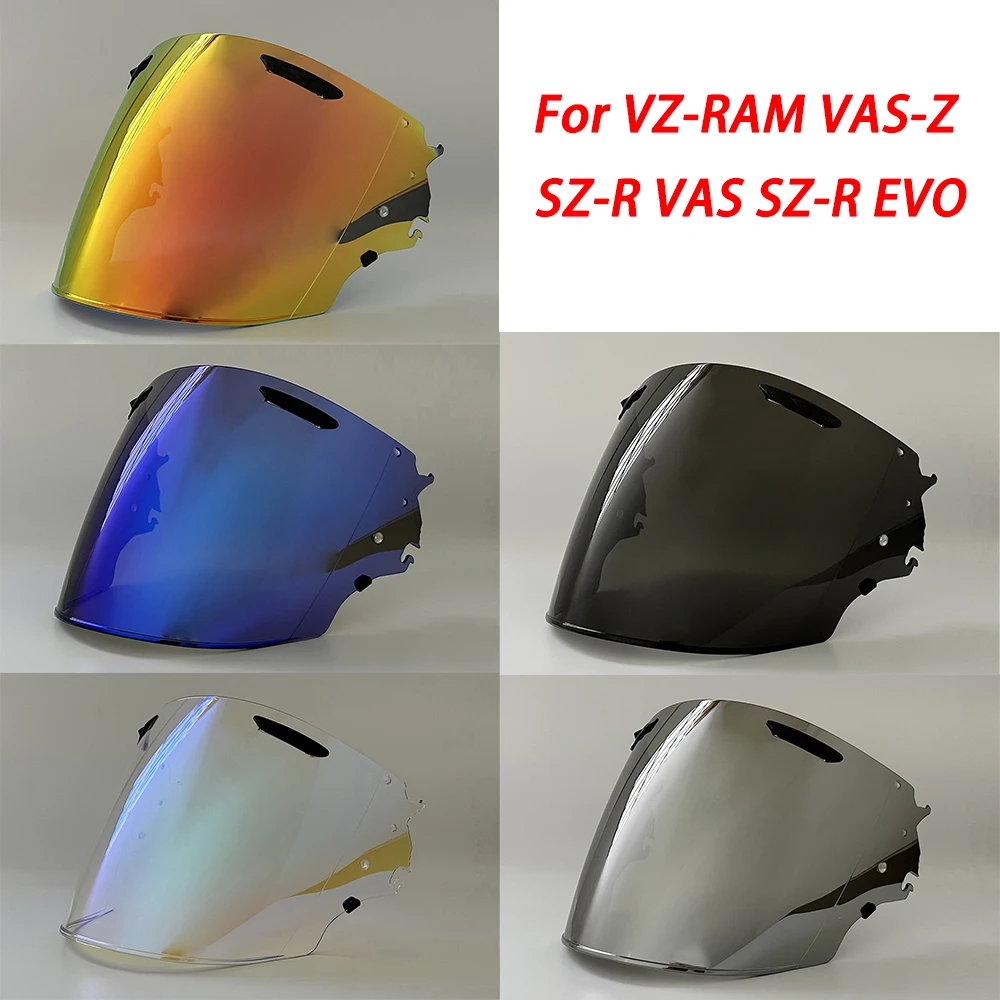 Motorcycle Helmet Lens Replace Anti-UV Anti-Scratch WindShield Fit for Arai VAS-Z RAM X VZ RAM SZ-R VAS SZ-R EVO Helmet Visor