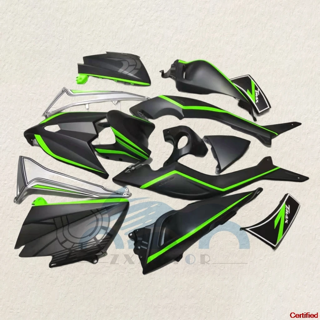 Injection Motorcycle Fairings for TMAX530 12-14 TMAX-530 2012-2014 Street Sport High Quality Black Green Bodykit