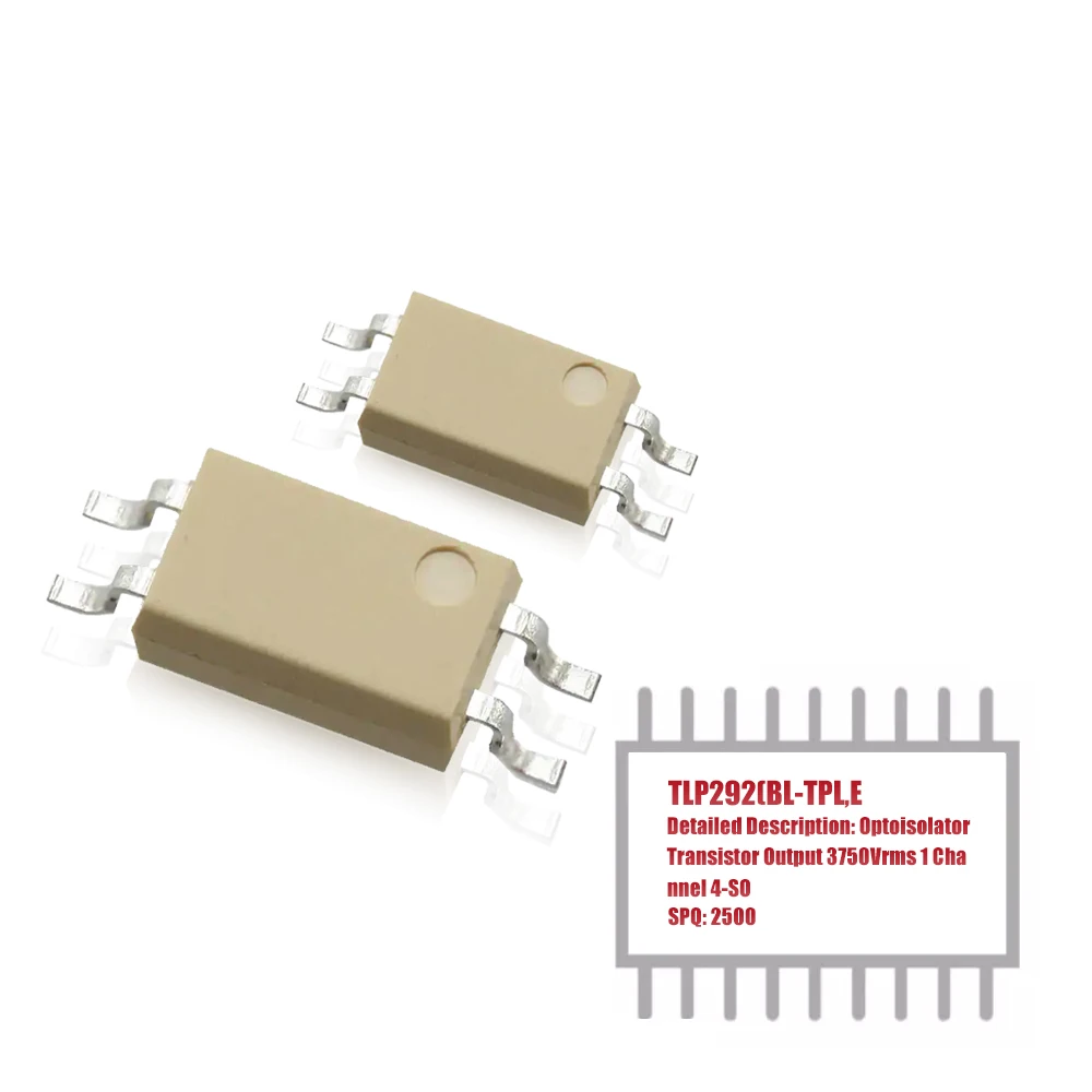 MY GROUP 2500PCS TLP292(BL-TPL E Output 3750Vrms 1 Channel Optoisolator Transistor In Stock