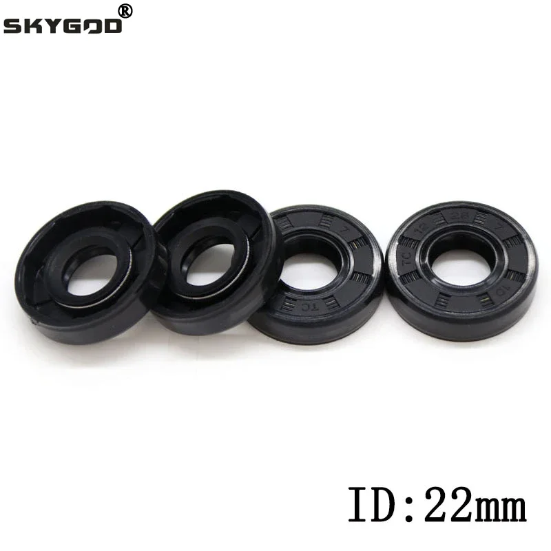 

ID 22mm NBR Nitrile Rubber Shaft Oil Seal TC-22*32/35/38/40/42/45/47/48/50/52*5/7/8/10 Nitrile Double Lip Oil Seal