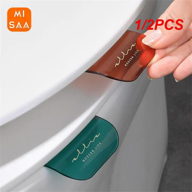 1/2PCS Portable Toilet Seat Lifter Avoid Touching Closestool Lid Handle Toilet Seat Cover Lifters Non-dirty Hand