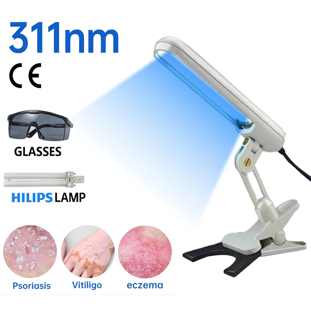 

UVB Phototherapy Narrow 311nm UV Phototherapy Lamp Uvb Light Therapy Vitiligo For Psoriasis