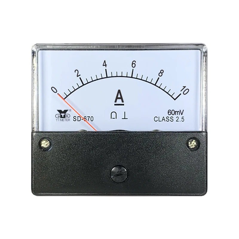 SD670 60mv dc ampèremeter 20a 30a 50a 75a 100a 150a dh670 be670 Pointer DC