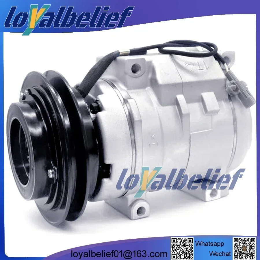 

10S17C Car AC Air Conditioning Compressor For Toyota Landcruiser Prado LJ120 D4D 88310-6A150 447260-6260 883106A150 447180-5400