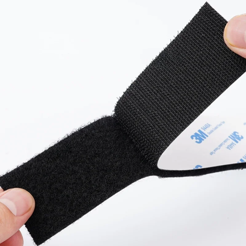 10 أزواج الأصلي 3M 9448A هوك على الوجهين قوي غير أثر مقاومة درجات الحرارة العالية هوك وحلقة السحابة الشريط