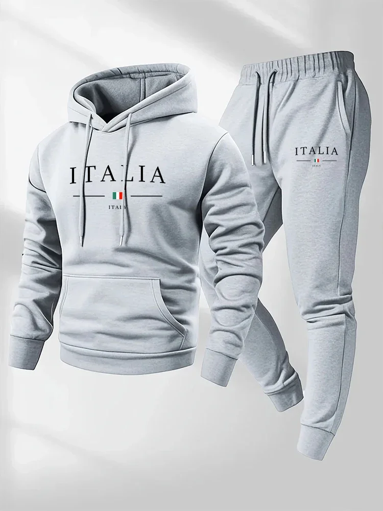 Survêtement Homme Tendance, Sweat à Capuche Décontracté, Vêtements de Sport